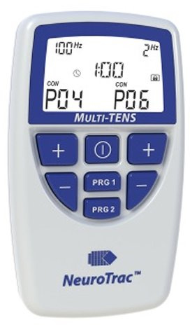 NeuroTrac® - Multi-TENS - Dispositivo TENS e NMS digitale a 2 canali per il sollievo dal dolore e la riabilitazione muscolare