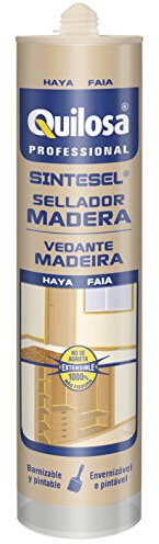 Quilosa Sintesel - Sellador en base acuosa para juntas de madera, color haya