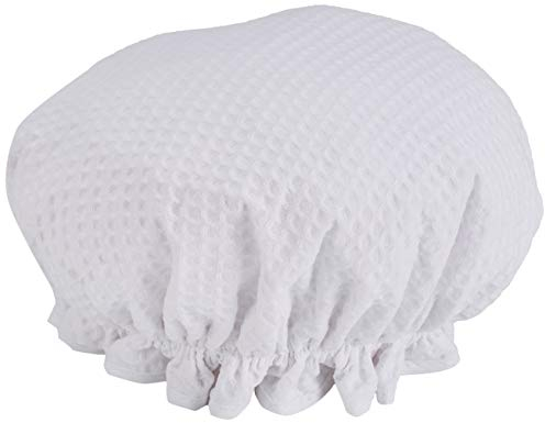 Vagabond Bags Ltd Shower Cap, White Waffle