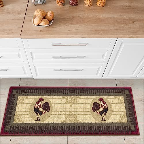 Ottomanson Alfombra para Corredor, 50cm x 150cm, Color Beige