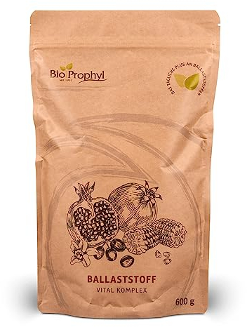 BioProphyl® Ballaststoff Vital Komplex - Ballaststoffe mit Fibersol-2®, Beta Glucan Chia Samen & Co, Vitamin B-Komplex, Mineralstoffe, Spurenelemente, Zink, Vitamin C, Açai, Goji, Aronia, Chlorella