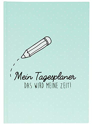 CUPCAKES & KISSES® Terminkalendar I DIN A5 Terminplaner I Tagesplaner ohne festes Datum für 365 Tage I mit To-Do Liste & Notizen I Kalender mit Lesezeichen