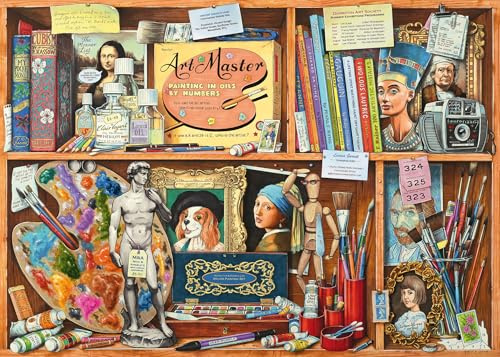 Ravensburger Puzzle 14997 - Das Kabinett des Künstlers - 1000 Teile Puzzle für Kinder und Erwachsene ab 14 Jahren