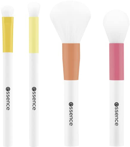 essence MINI brush set, Nr. 01 Mini But Fluffy, mehrfarbig (4 Stück)