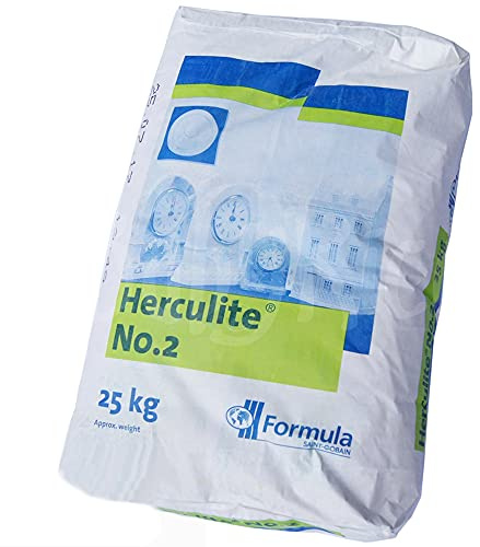 Herculite No. 2 Plaster Powder for 3D Casting Sculpting (25kg Sack)