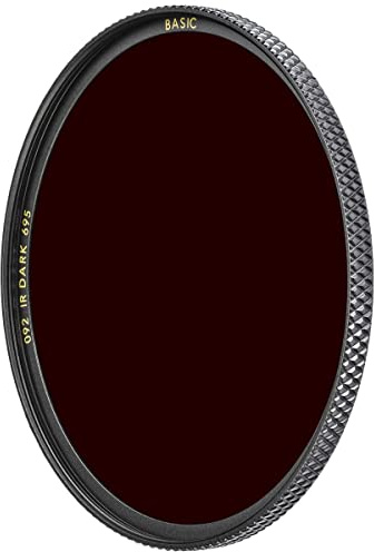B+W Filtre Infrarouge Rouge foncé 092 Basic 55 mm