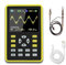 Fasizi Mini osciloscopio Digital, Pantalla LCD de 2,4 , portátil, con Ancho de Banda de 100 MHz y tasa de muestreo de 500 MS/s