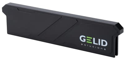 Gelid Solutions IceRock - Ventola per memoria, compatibile con DDR3/DDR4 e DDR5, realizzata in alluminio, design leggero, nera
