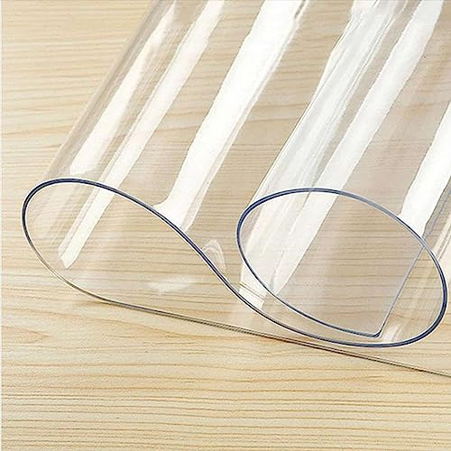 Artwelt Bodenschutzmatte Bürostuhl Transparent 2mm Schreibtischstuhl Unterlage Bodenmatte Bürostuhlunterlage Stuhlunterlage Stuhlmatte (150cm X 120cm)