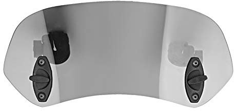 Parabrisas de Motocicleta, Clip Ajustable Deflector de Viento Accesorios para Motocicleta Tawny