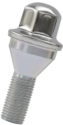 TOTMOX Bullone ruota, perni ruota M12x1,25, bulloni ruota in acciaio inossidabile Compatibile con Jeep Renegade 2015-2021, 68296586AA 06106146AA