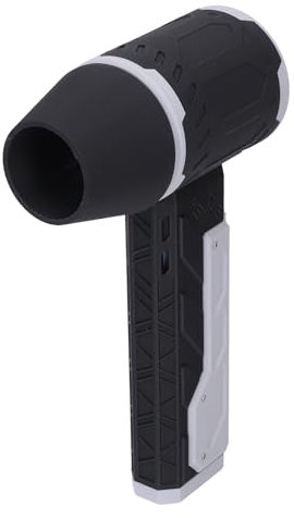 Luocute Spolverino Ad Aria Compressa, Soffiatore Elettrico Potente Batteria da 8000 mAh Jet Dry Jet 64mm Ventola Polvere Spazzaneve per la Pulizia della Tastiera 'Auto PC di Casa,