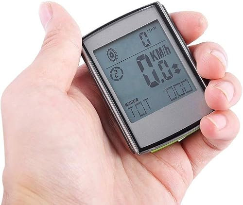 GPECTIFO Misuratore di codice Wireless Impermeabile Multifunzione Professionale Ciclocomputer Misuratore di velocità del Ritmo Cardiofrequenzimetro