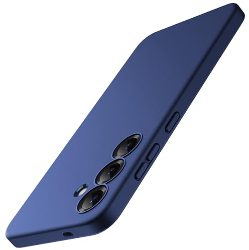 JETech Cover Slim per Samsung Galaxy S25, Navy | Protezione della Fotocamera, Design in TPU Morbido, Finitura Opaca della Custodia, Protezione Antiurto
