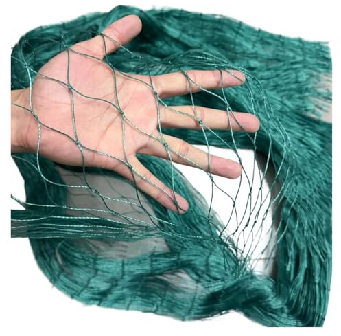 XIUsheUA Red de Nailon for Aves, for cría, Estanque, Red de Pesca, árboles frutales, jardín, Red de protección for gallinas, Cerca for Aves de Corral, Invernadero. para Jardín, Cultivos(4M x 5M)
