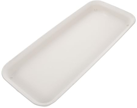 CIYODO Sottovaso in Plastica per Piante Rettangolare per Piant Interno Esterno Grande capacità per Piante Multiple Decorazion Giardino per Casa