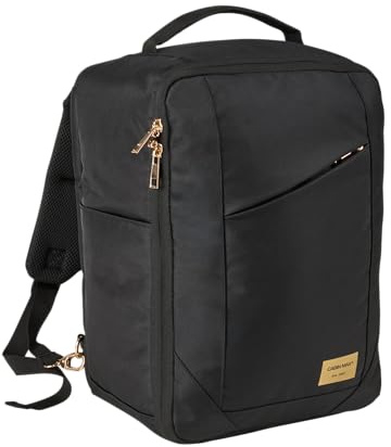 Cabin Max Zaino Viaggio, Zaino Ryanair 40x30x20cm, Zaini, Zaino Bagaglio a Mano 40x30x20cm Ryanair, Zaino Aereo Ideale borsa per Voli Low Cost Easyjet, Wizz Air (Manhattan 24L Travel Bag)
