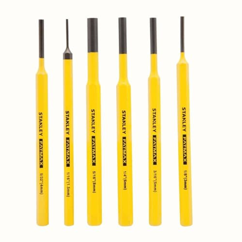Stanley Fmht75077 FatMax Ensemble de Punch, 6 pièces