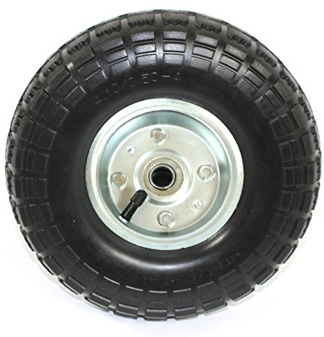 Estexo Ersatz-Rad Luft-Reifen Kugellager Sackkarren Ø 260 mm 4.10/3.50-4