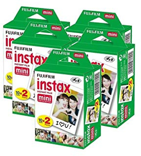 Fujifilm Instax Mini Kamerafilm, Paket med 100