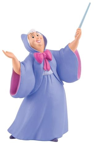 Bullyland 12359 – Leksaksfigur 'Good Fee' från Walt Disney Cinderella, ca. 8,1 cm, detaljerad, perfekt som en liten gåva för barn från 3 år