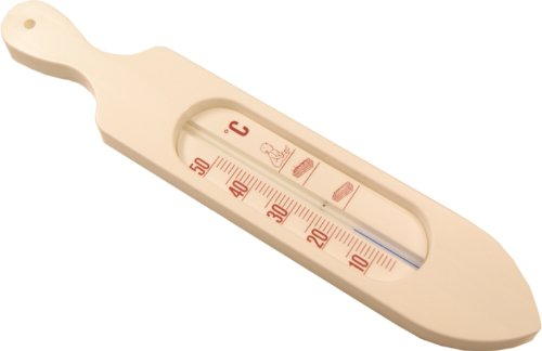 Thermometer Badethermometer schiffchenform, weiß