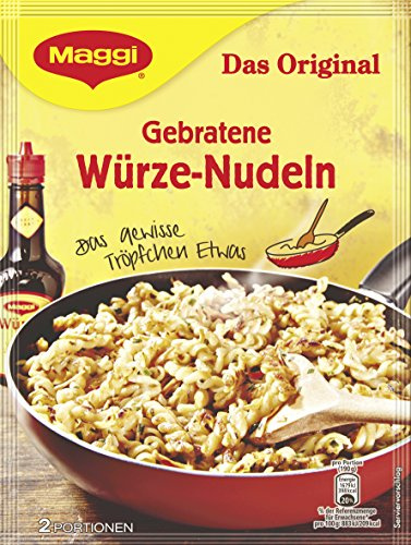 Maggi Wirtshaus Gebratene Würze Nudeln, 191 g Beutel, ergibt 2 Portionen