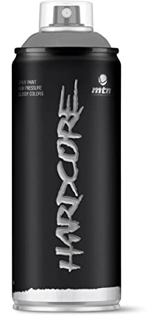 MONTANA MTN Spain Hardcore - Pintura en aerosol (400 m), color gris oscuro