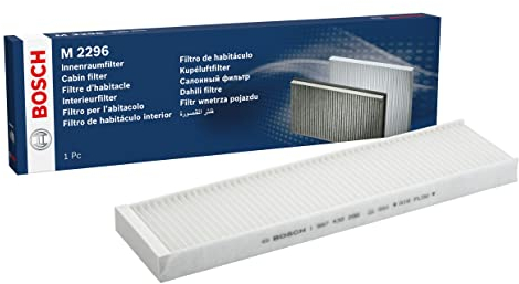 Bosch M2296 Standard Cabin Filter, Replacement Filter - Filters Pollen and Dust for Cleaner Air Inside the Vehicle
