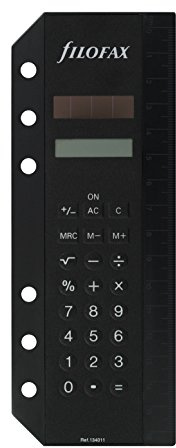 Filofax Personal - Calculadora con regla