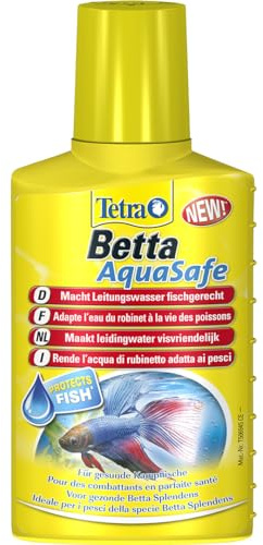 Tetra Betta AquaSafe - Wasseraufbereiter macht Leitungswasser fischgerecht für gesunde Kampffische, 100 ml Flasche | Wasseraufbereiter macht Leitungswasser fischgerecht für gesunde Kampffische