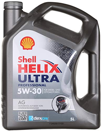 SHELL Motoröl 5W-30 Helix Motor Öl ACEA C3 API SN Ultra Professional AG 5L