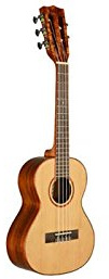 KALA KA-APT5-CTG - Solid Cedar Acacia 5-String Tenor Ukulele, with Case (UC-T)