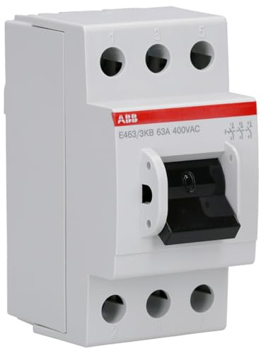 E463/3-KB | Für 35 mm Hutschiene - 400V AC/DC On-Off-Schalter - 2,5 TE Breite - 10 kA Stoßstromfestigkeit - 2CCE160300R0131