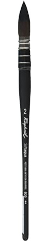 Unbekannt Raphael SoftAqua Synthetic, Watercolor Brush, Series 805, Quill, Size 2