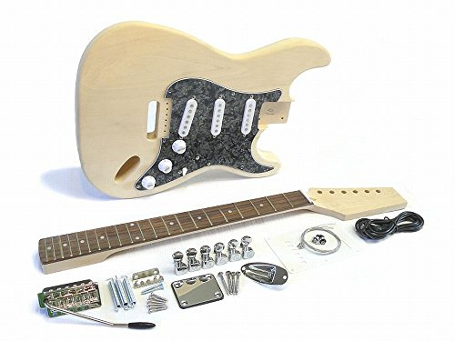 E-Gitarren-Bausatz/Guitar DIY Kit ML-Factory Style I Black Pearl