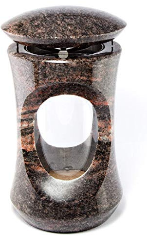 After Glow | haute qualité pierre tombale Tombeau Lumières | Tombe Lampe Deluxe en granit XXX | Grab lanternes funéraires Leuchten Pierre Naturelle | Somptueuse Design Himalaya