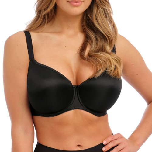 Fantasie Women's Smoothing Seamless Balcony bras, Black, 38 G UK