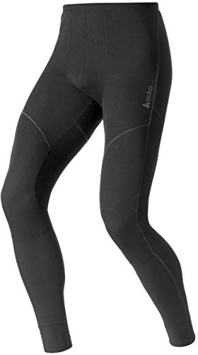 Odlo 155172 – Active X-Warm Funktionsunterwäsche für Herren – Lange Trainingshose mit Feuchtigkeitsregulierung – Wärmeisolierende Thermohose für den Winter
