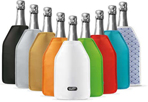 WD Lifestyle soft bottle cooler, gel, 15 x 2 x 17 cm. (White)