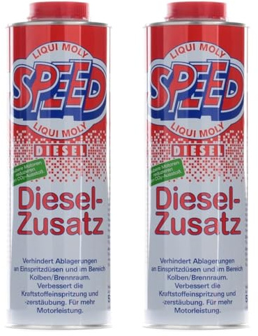 2x LIQUI MOLY 5160 Speed Diesel Zusatz Zugabe Kraftstoff Additiv 1L