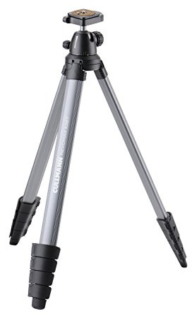 Cullmann Revomax 535T RB7.3 Reisestativ mit Kugelkopf und Kamera-Schnellkupplung (Packmaß 53 cm, 5 Auszüge, Höhe 142,5 cm, Tragfähigkeit 6 kg, Gewicht 1760 g)