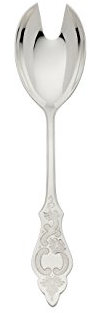 Robbe & Berking Fourchette à Salade Ostfriesen, Petite (plaqué Argent Massif 150 g)