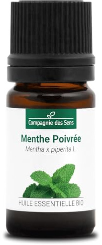 MENTA PIPERITA (Mentha piperita) BIO - 5mL - Olio Essenziale di Qualità Premium - 100% Puro, Naturale, Garantito ChromaCert® - Chemiotipizzato & Integrale