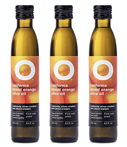 O Olive Oil - Blood Orange California Citrus Oil, 8.5-Ounce Bottle (Pack of 3)