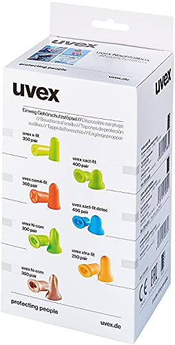 Uvex Ersatzstöpsel xact-fit/xact-Band 400 Paar