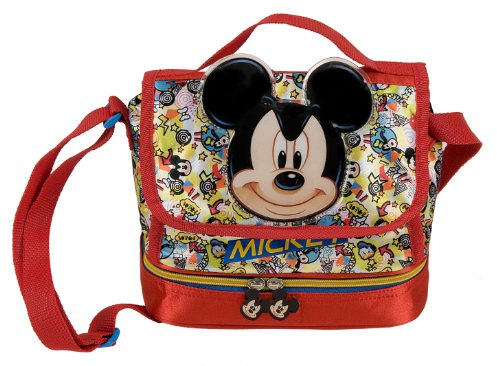 Borsetta Portamerenda Termica Topolino Deluxe Cm. 21x21x14