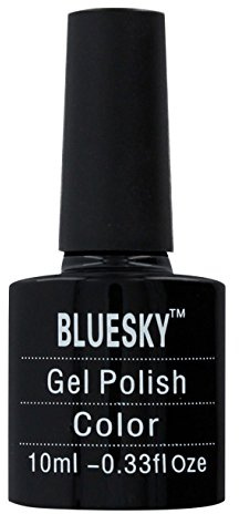 Bluesky Gel Nail Polish, Pure Love Dc005, Red Glitter, Long Lasting, Chip Resistant, 10 ml (Requires Curing Under UV LED Lamp)