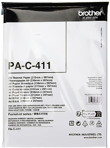 Brother PAC411 Thermopapier A4, Original, 100 Blatt