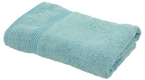 Bamboo Bliss Lagoon Blue Bamboo Luxury Bath Towel Plush Soft Bathroom Bath Linen Shower Dry Absorbent Durable Cotton Blend Fabric Turquoise Sea Green 70 x 140cm